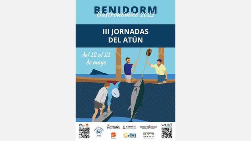 Cartel III Jornadas del Atún de Benidorm